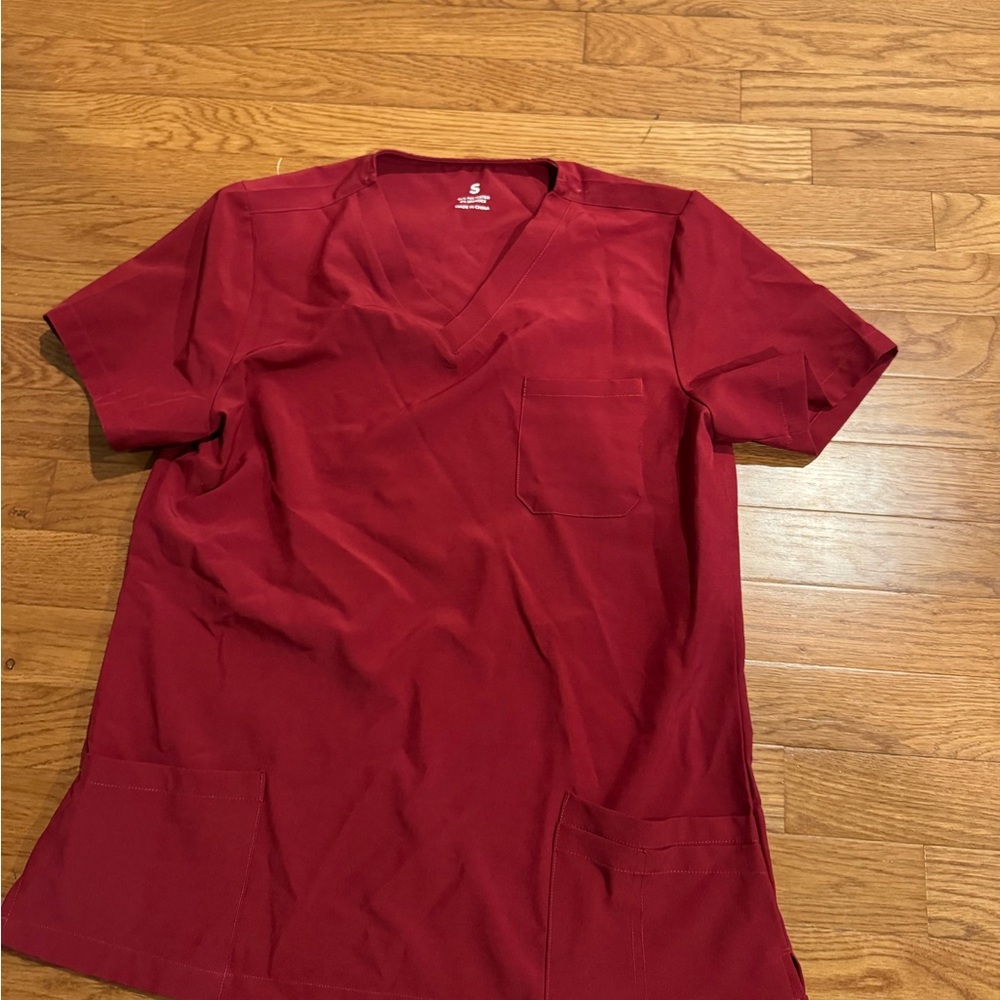 Red Scrub Set - Picture 2 of 5